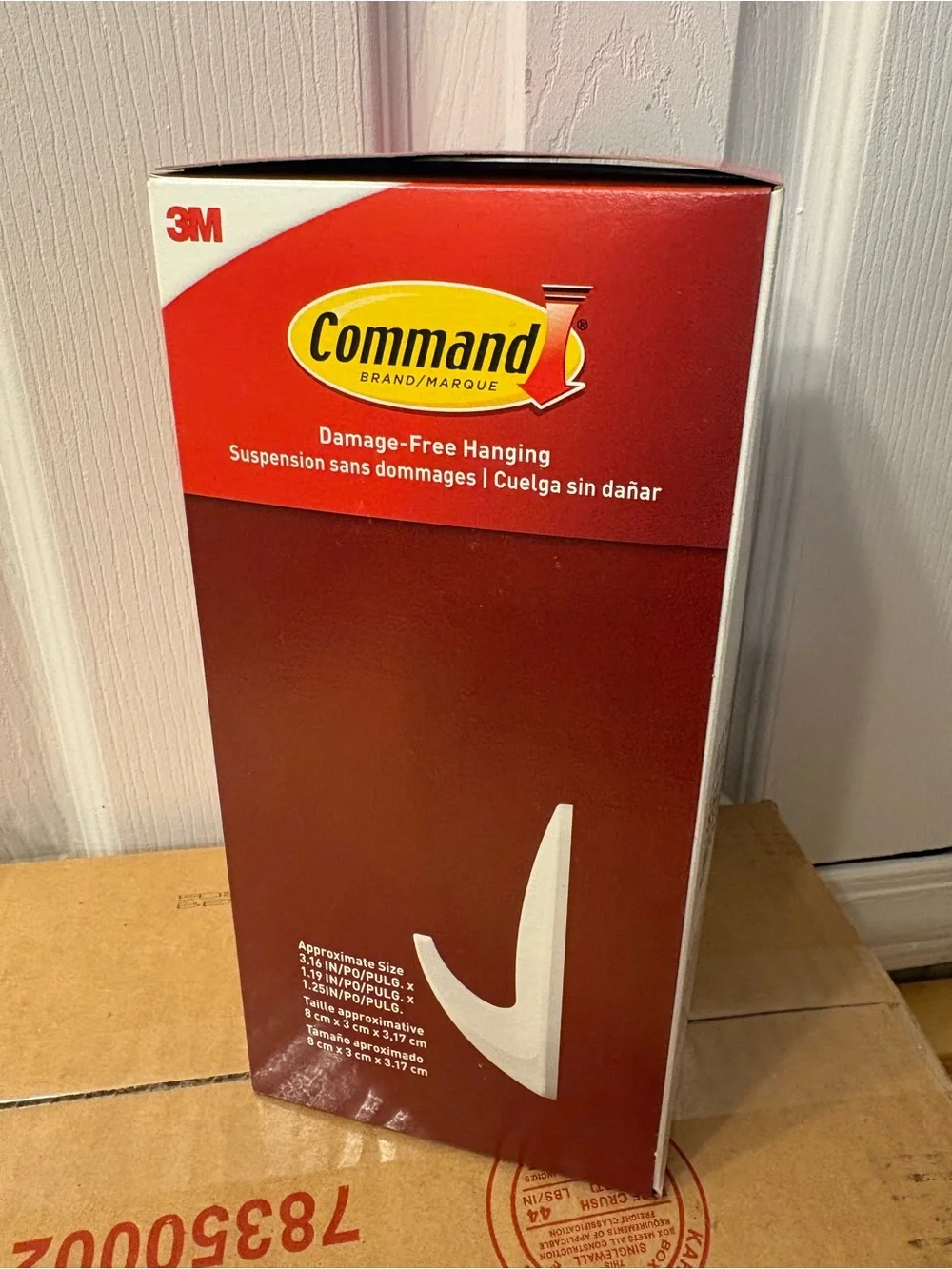 Commando Designer Hooks Pack of 50- White Hooks